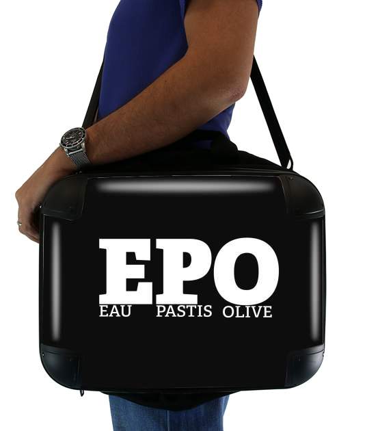  EPO Eau Pastis Olive voor Laptoptas