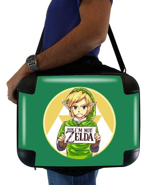  Im not Zelda voor Laptoptas