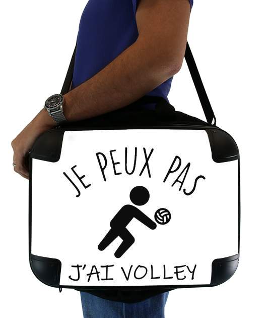  I can't i have volleyball voor Laptoptas