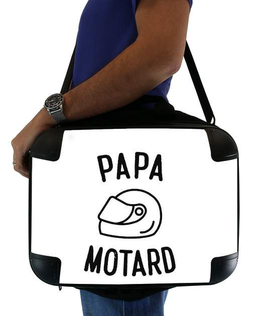  Papa Motard Moto Passion voor Laptoptas