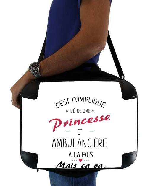  Princesse et ambulanciere voor Laptoptas