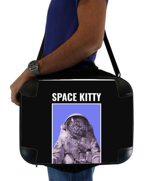  Space Kitty voor Laptoptas