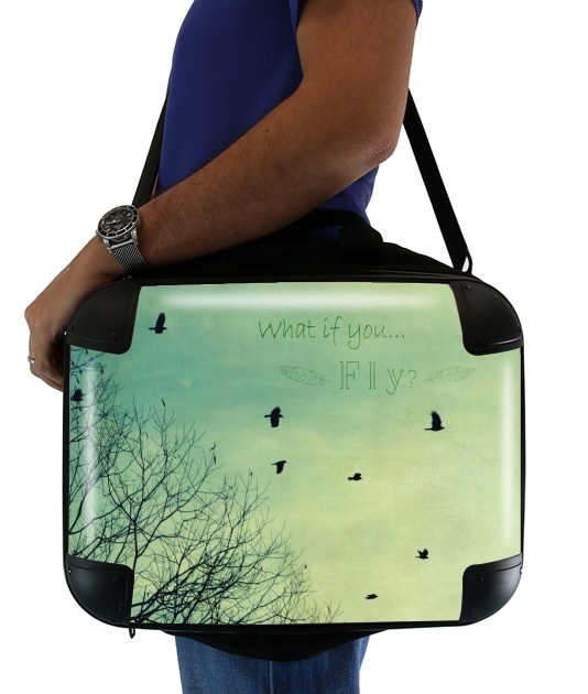  What if You Fly? voor Laptoptas