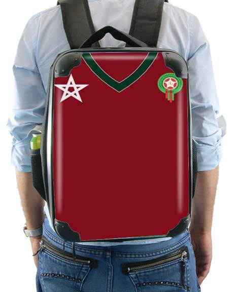  Marocco Football Shirt voor Rugzak
