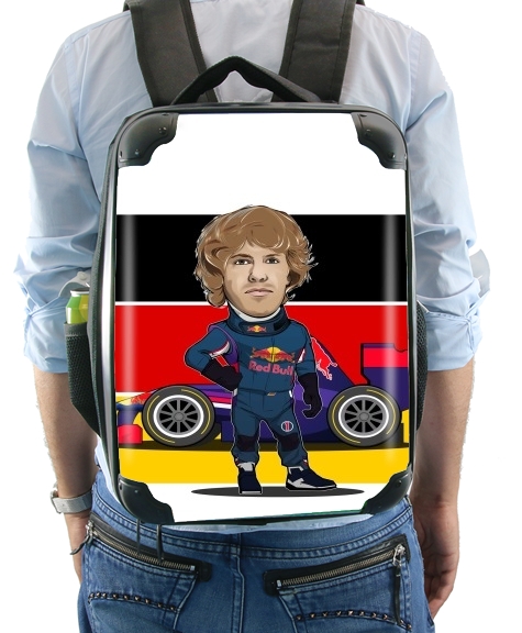  MiniRacers: Sebastian Vettel - Red Bull Racing Team voor Rugzak