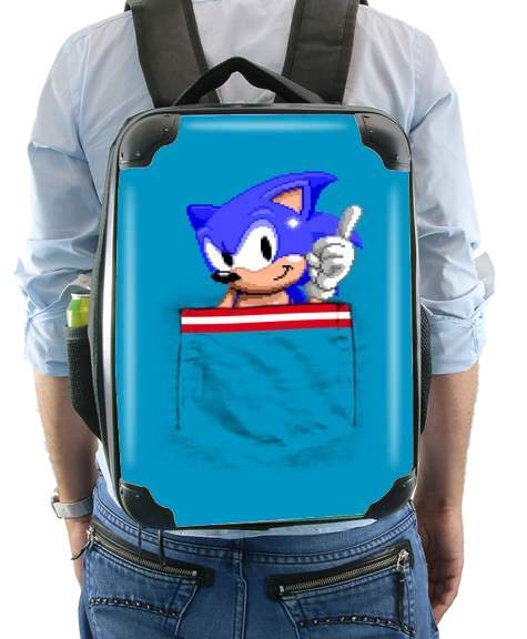  Sonic in the pocket voor Rugzak