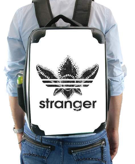  Stranger Things Demogorgon Monster JOKE Adidas Parodie Logo Serie TV voor Rugzak