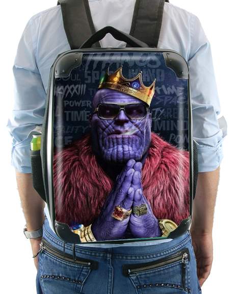  Thanos mashup Notorious BIG voor Rugzak