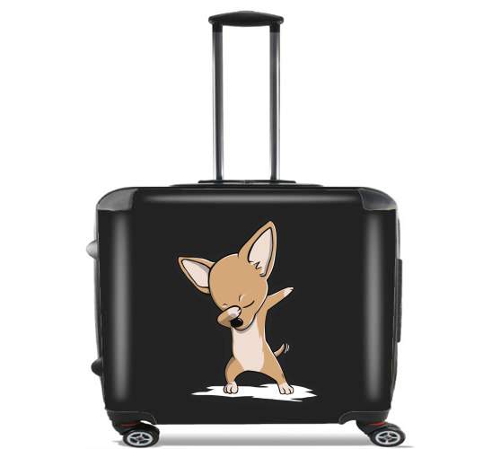  Funny Dabbing Chihuahua voor Pilotenkoffer