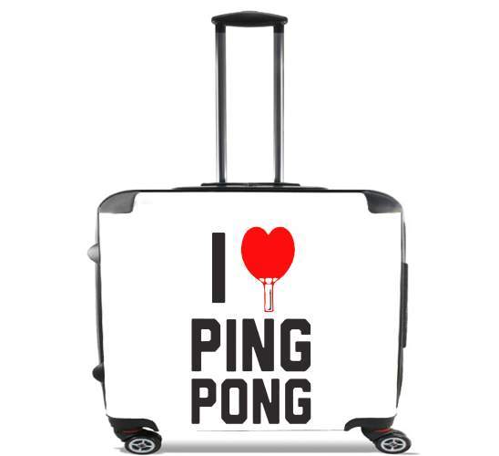  I love Ping Pong voor Pilotenkoffer
