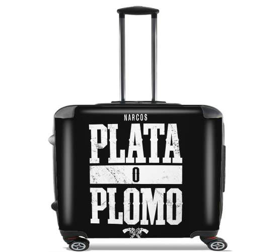 Plata O Plomo Narcos Pablo Escobar voor Pilotenkoffer