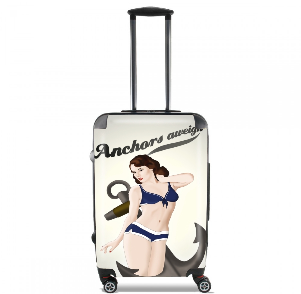  Anchors Aweigh - Classic Pin Up voor Handbagage koffers