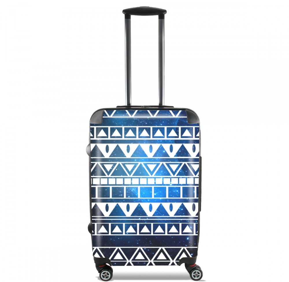  Tribal Aztec Pattern Blue voor Handbagage koffers
