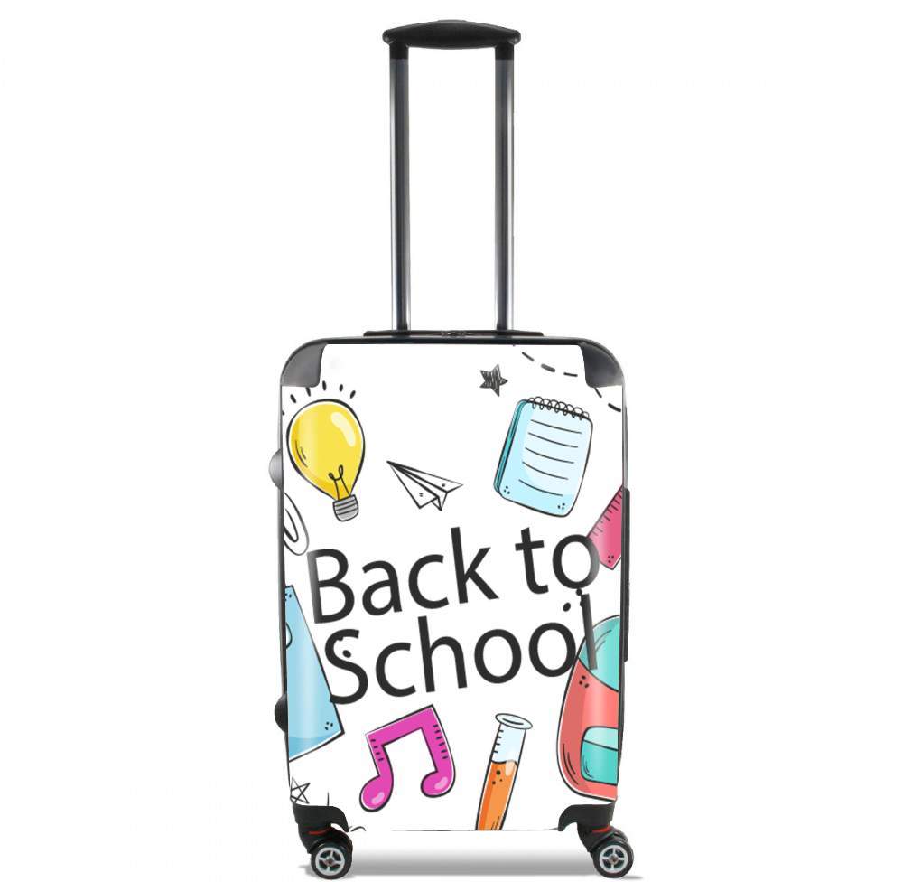  Back to school background drawing voor Handbagage koffers