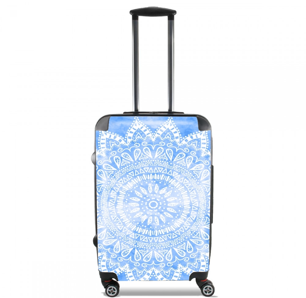  Bohemian Flower Mandala in Blue voor Handbagage koffers