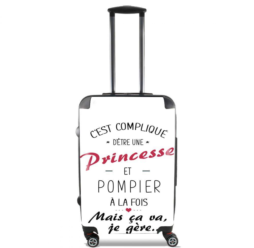  Cest complique detre une princesse et pompier voor Handbagage koffers