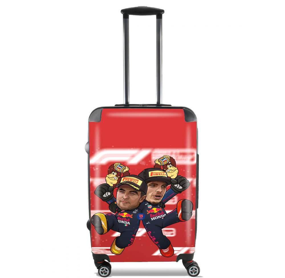  Checo Perez And Max Verstappen voor Handbagage koffers
