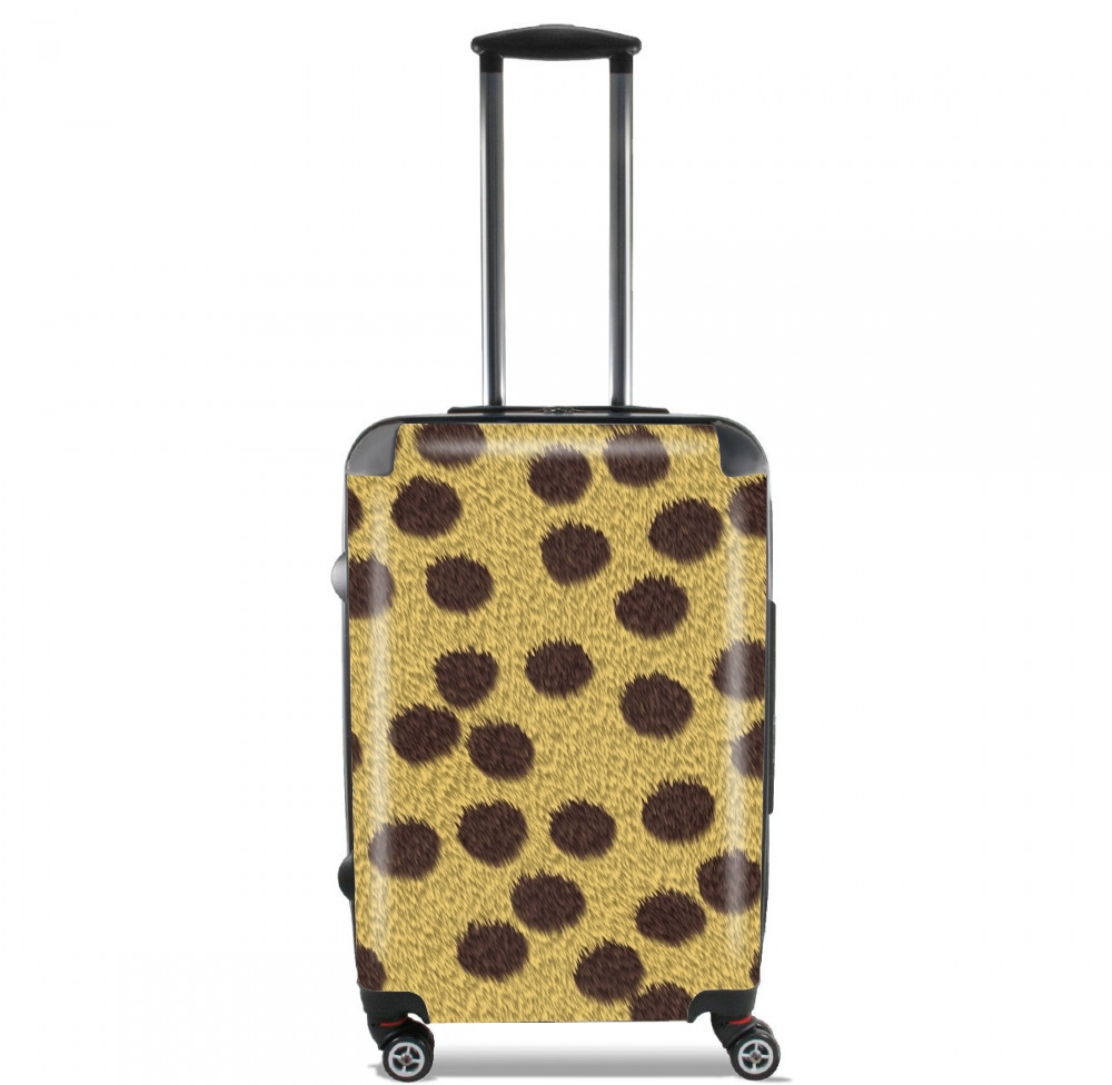  Cheetah Fur voor Handbagage koffers