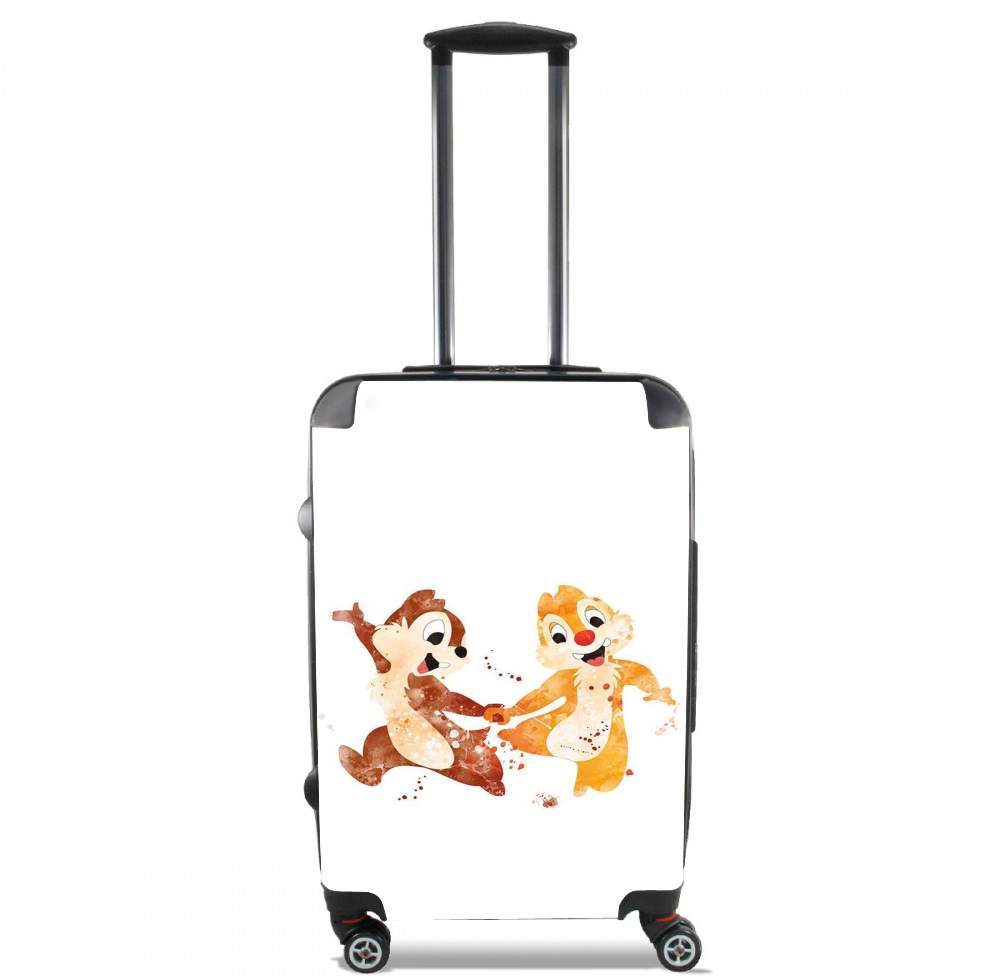  Chip And Dale Watercolor voor Handbagage koffers