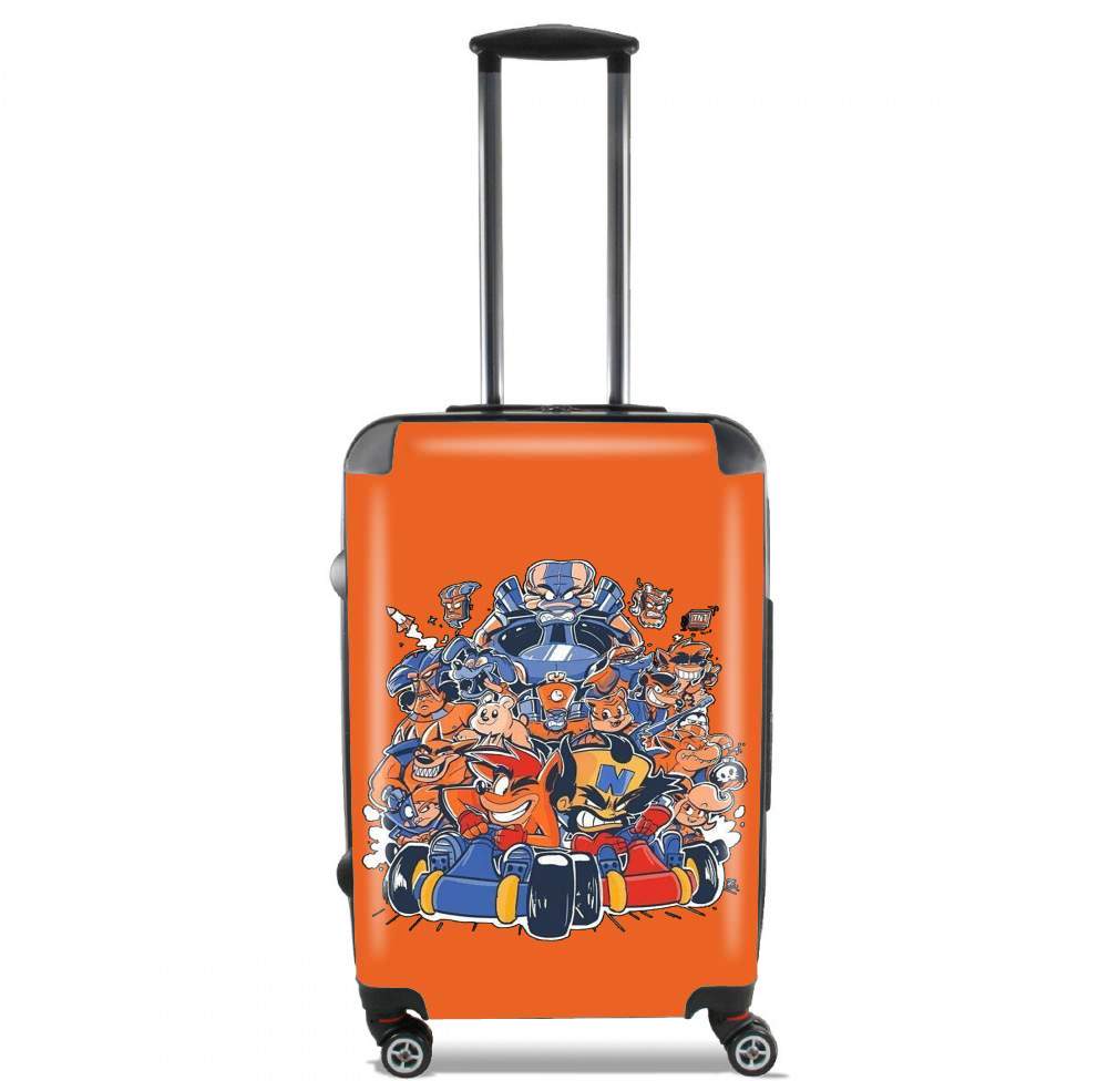  Crash Team Racing Fan Art voor Handbagage koffers