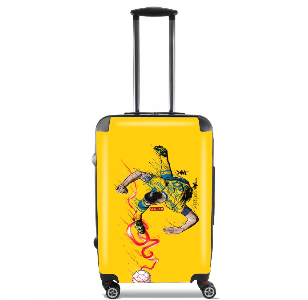  FantaSweden Zlatan Swirl voor Handbagage koffers