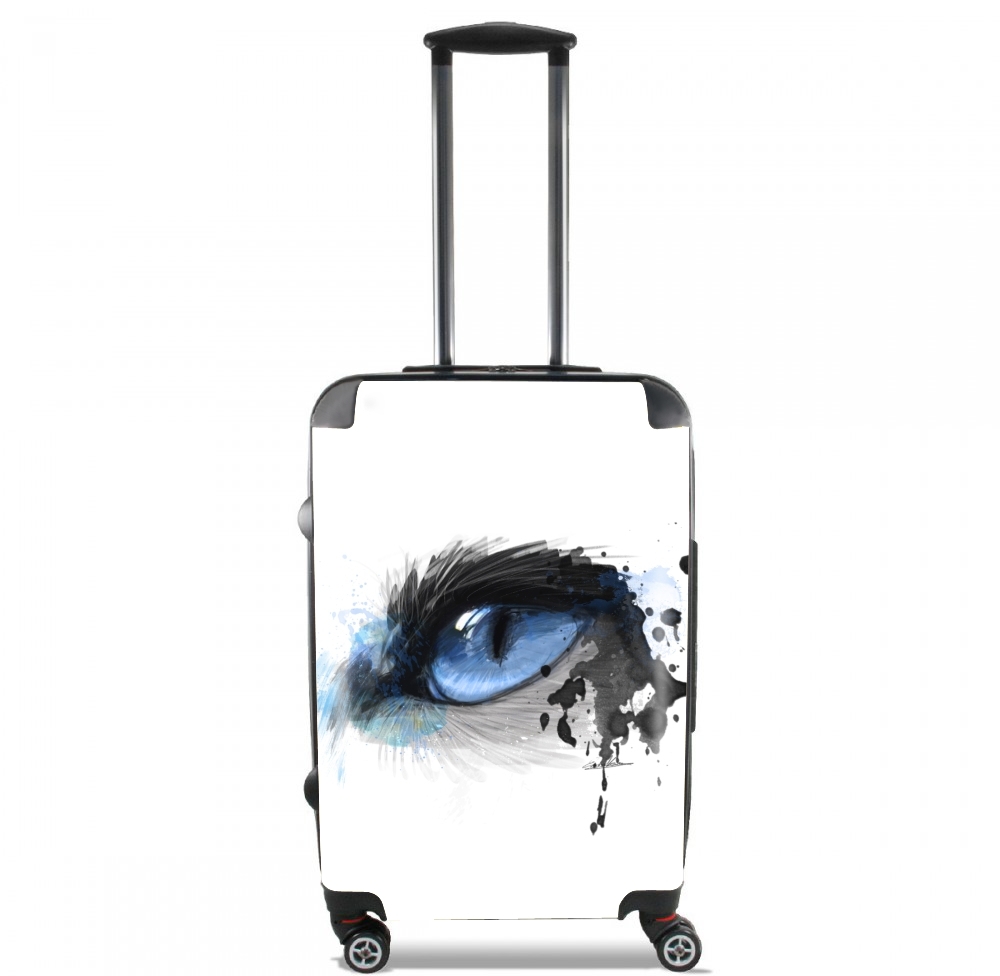  Feline Blue eye  voor Handbagage koffers