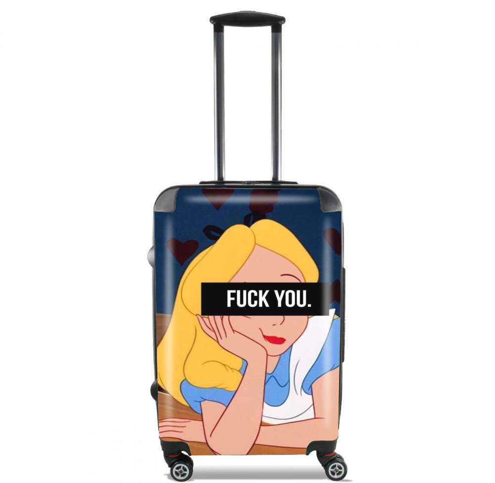  Fuck You Alice voor Handbagage koffers