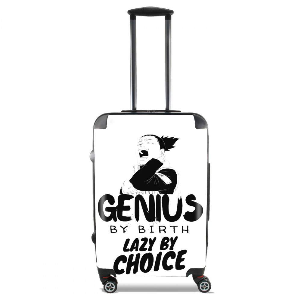  Genius by birth Lazy by Choice Shikamaru tribute voor Handbagage koffers