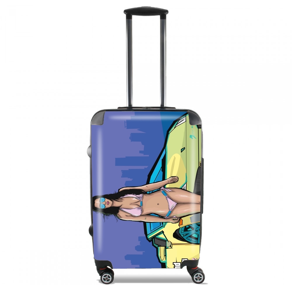  GTA collection: Bikini Girl Florida Beach voor Handbagage koffers