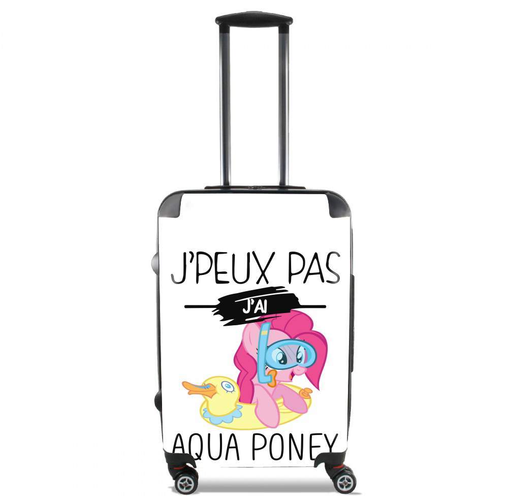  Je peux pas jai aqua poney girly voor Handbagage koffers