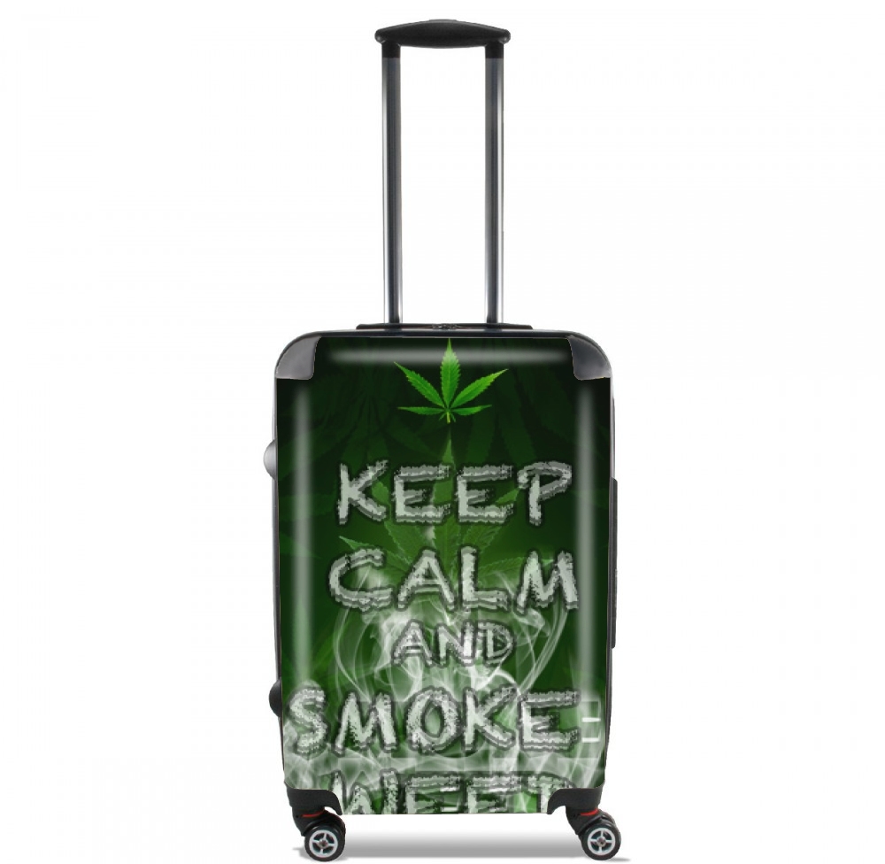  Keep Calm And Smoke Weed voor Handbagage koffers