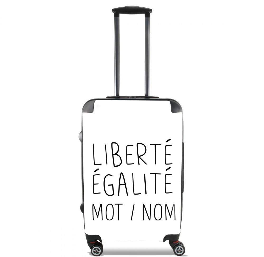  Liberte Egalite Personnalisable voor Handbagage koffers