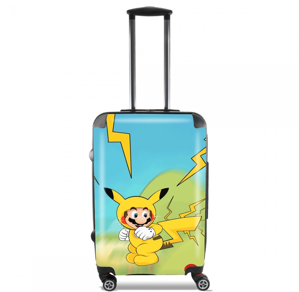  Mario mashup Pikachu Impact-hoo! voor Handbagage koffers