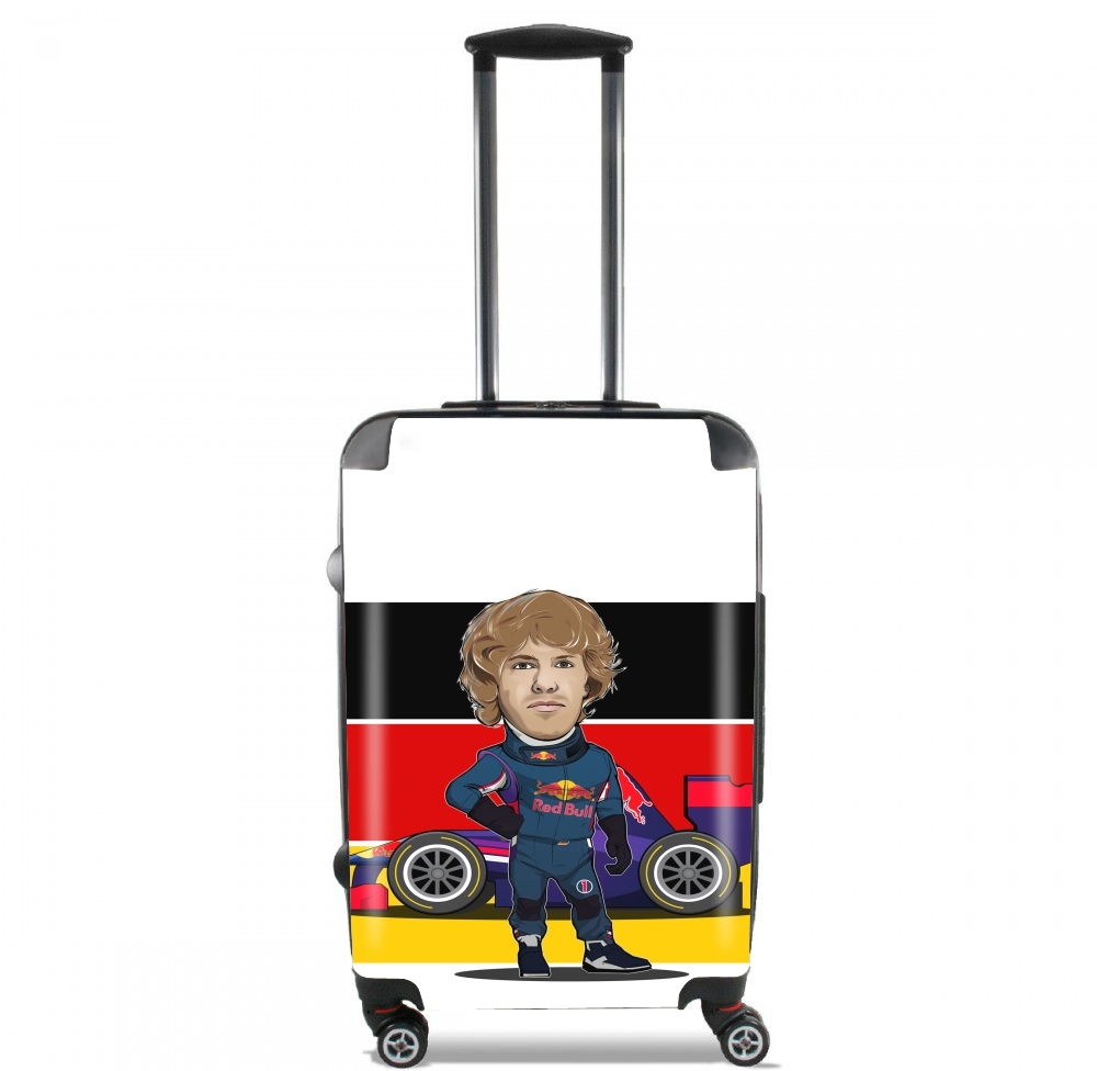  MiniRacers: Sebastian Vettel - Red Bull Racing Team voor Handbagage koffers