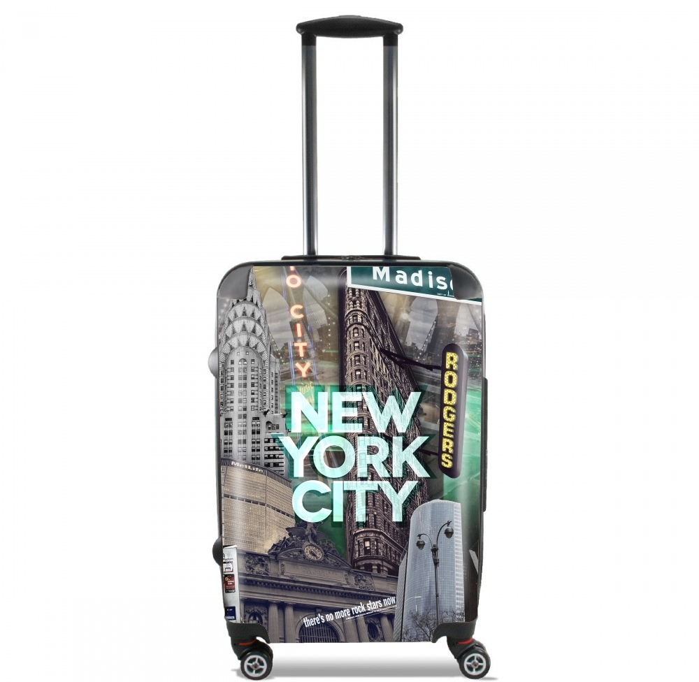  New York City II [green] voor Handbagage koffers