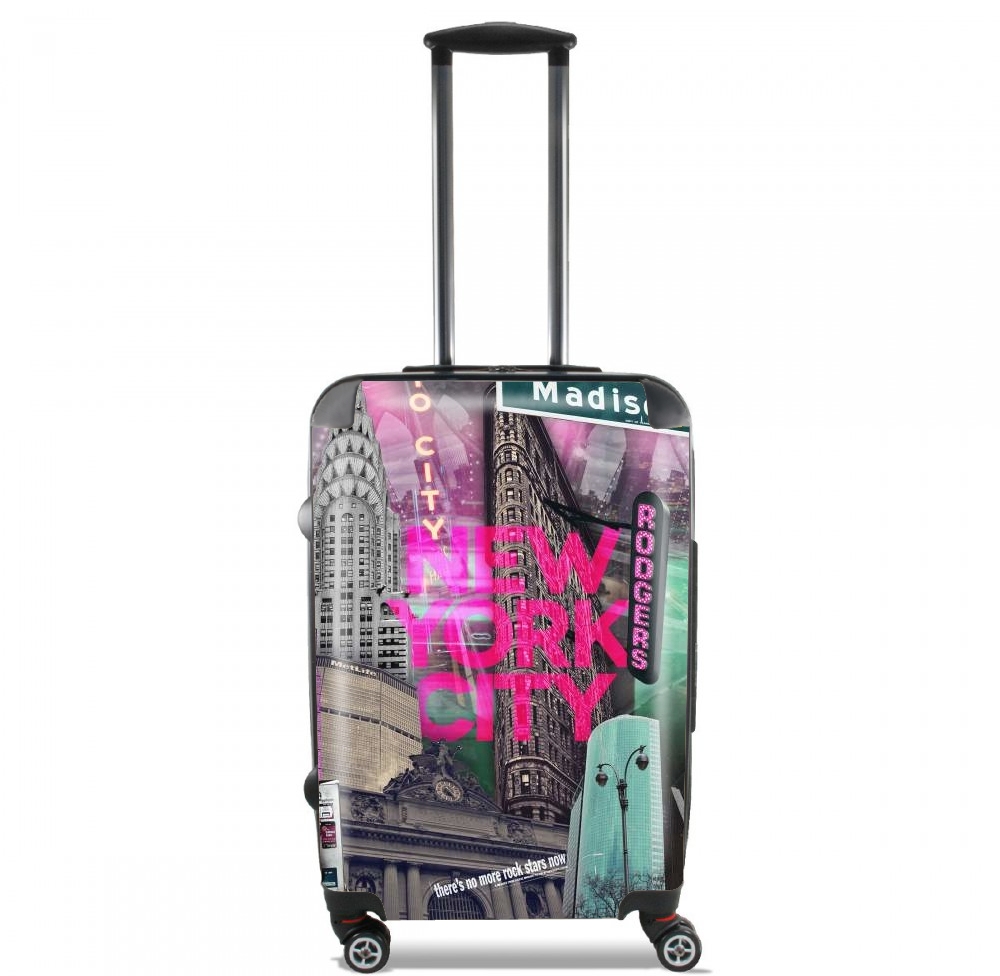  New York City II [pink] voor Handbagage koffers