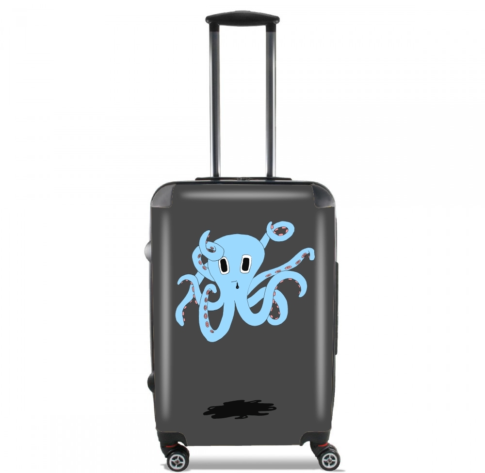  octopus Blue cartoon voor Handbagage koffers