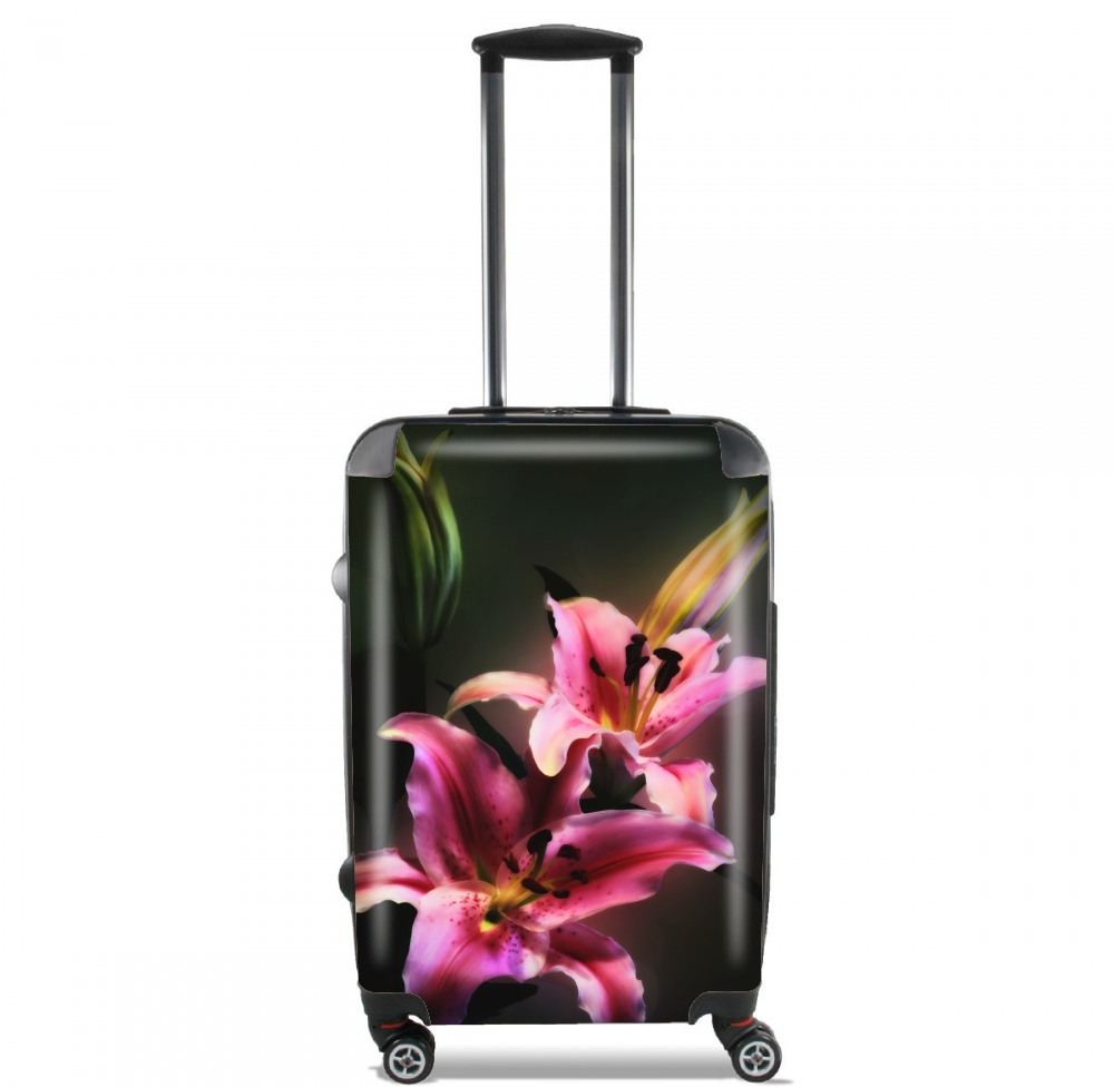  Painting Pink Stargazer Lily voor Handbagage koffers
