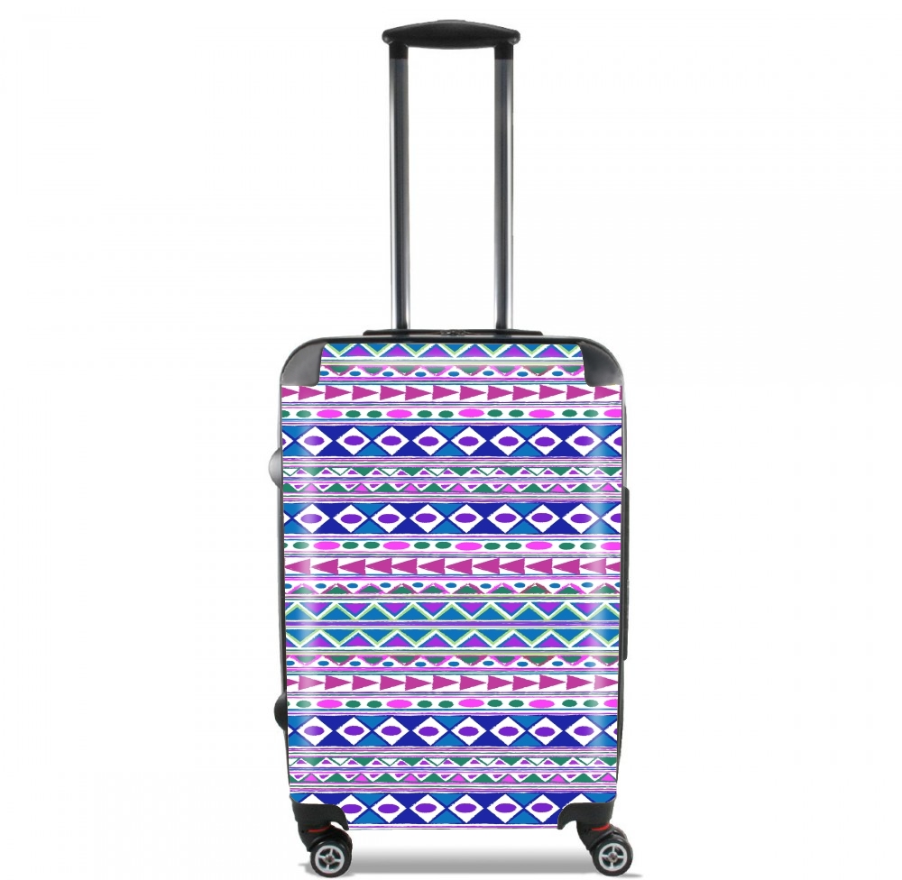  Tribalfest pink and purple aztec voor Handbagage koffers