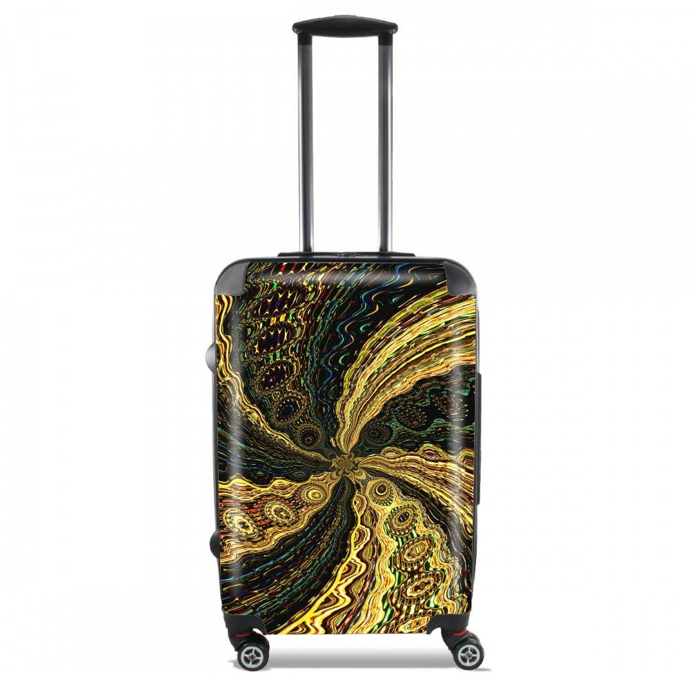  Twirl and Twist black and gold voor Handbagage koffers