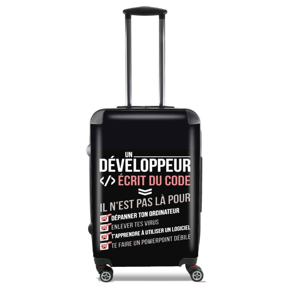  Un developpeur ecrit du code Stop voor Handbagage koffers