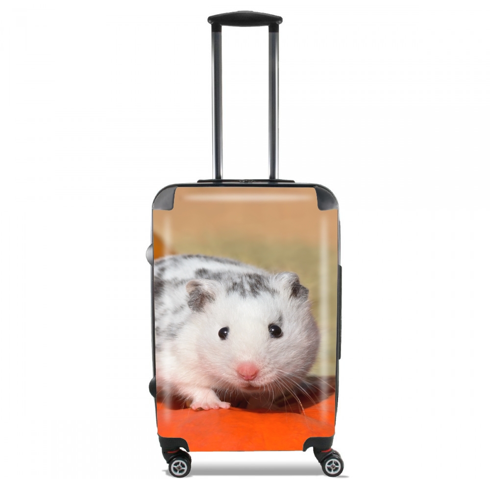  White Dalmatian Hamster with black spots  voor Handbagage koffers